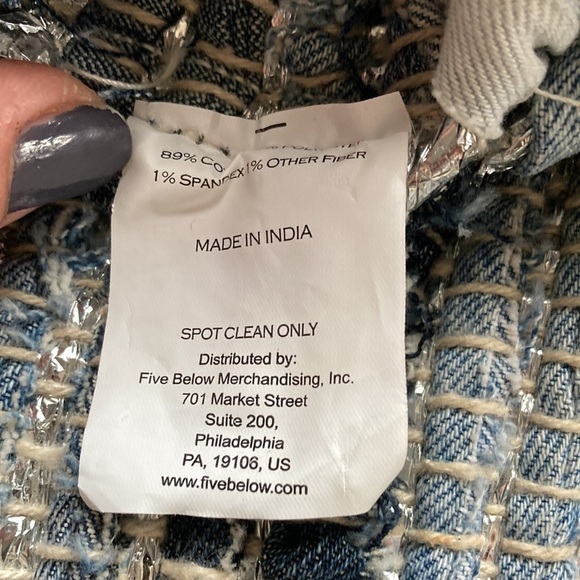 Denim large tote - Picture 8 of 8